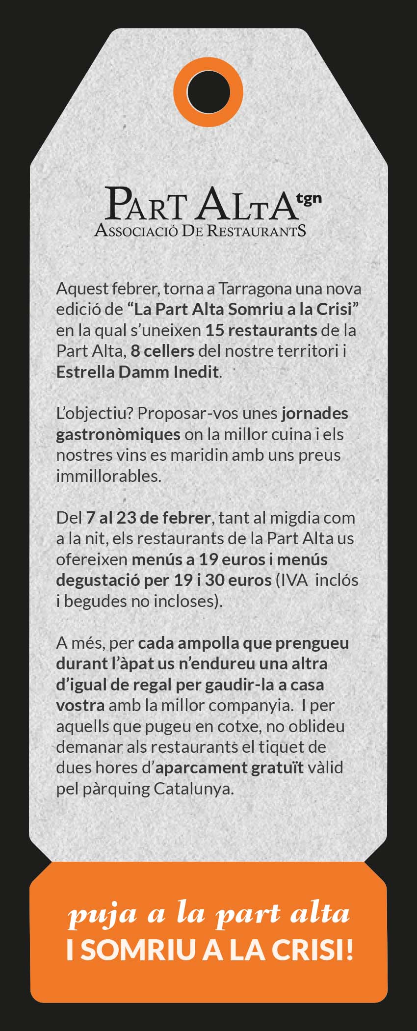 Menús contra la crisi