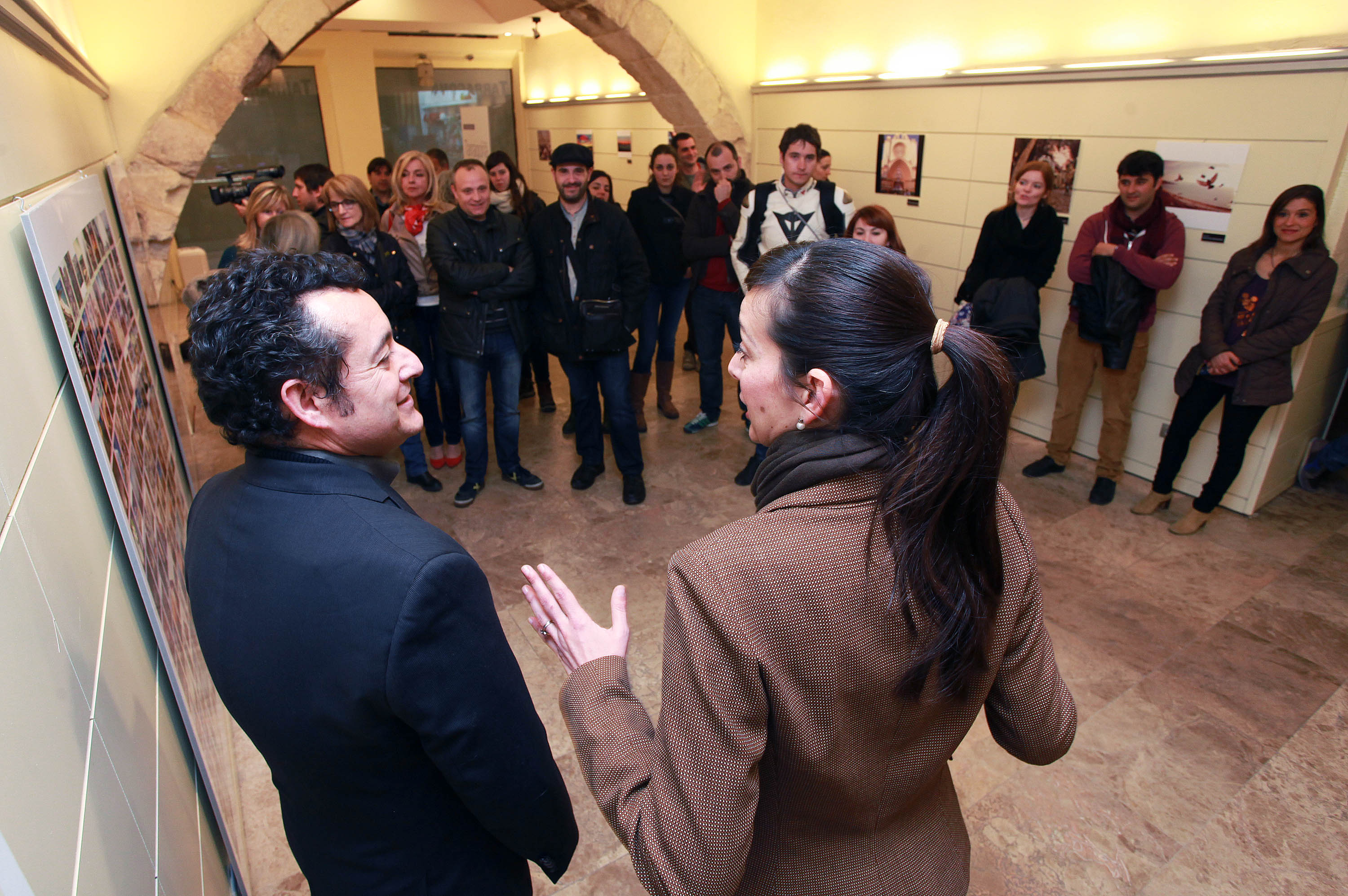 Presentació de l'exposició #Fotodeldia: Tarragona en 365 imatges / ©Pere Toda-Vilaniu Comunicació