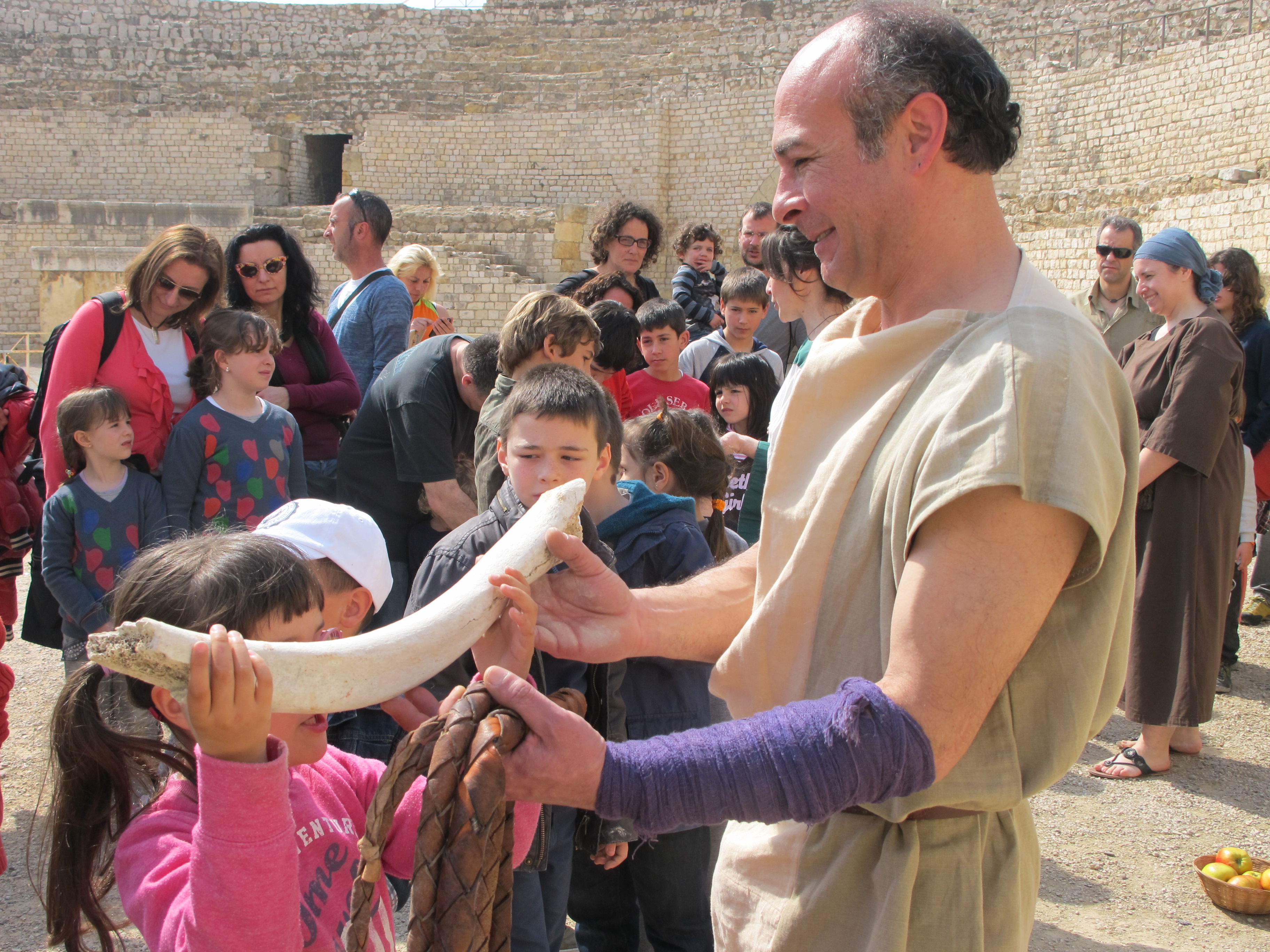 Activitat del Tarragona Family Week a l'amfiteatre