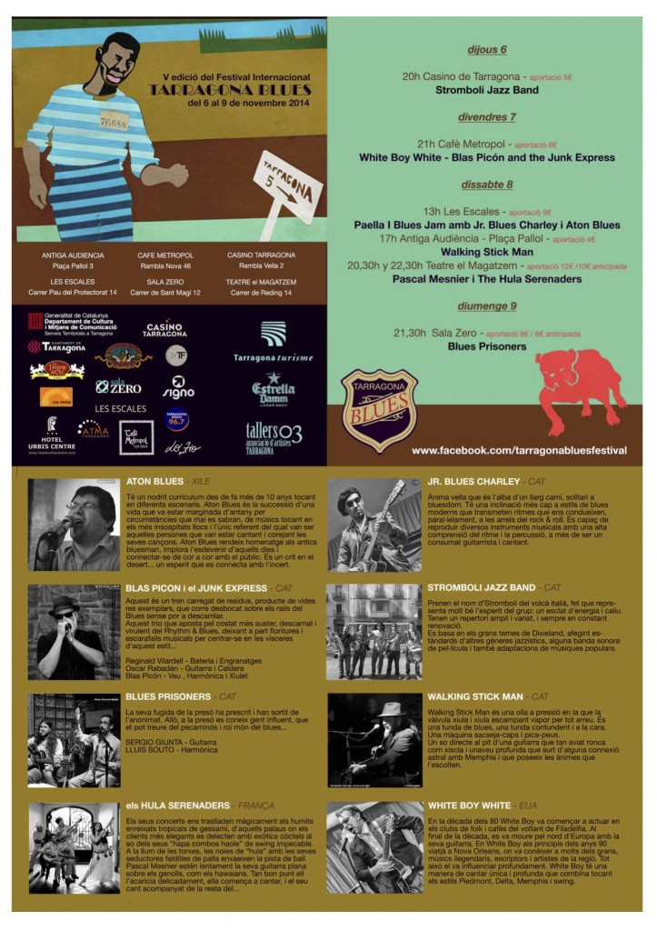 blues program 2014 press sheet