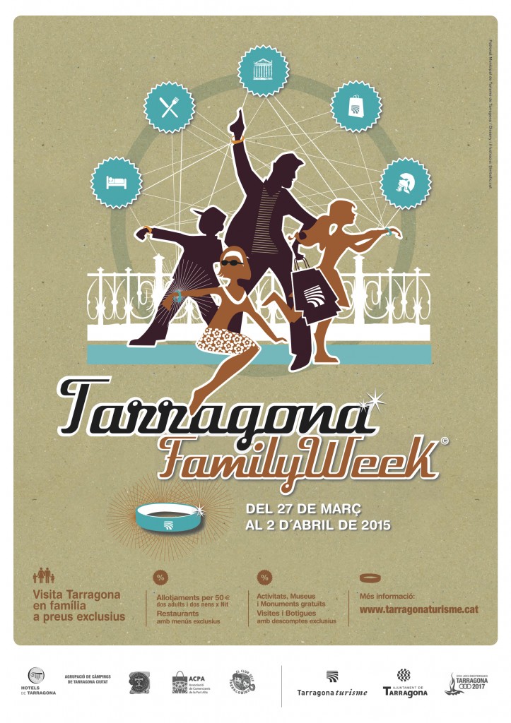 Cartell del Tarragona Family Week 2015
