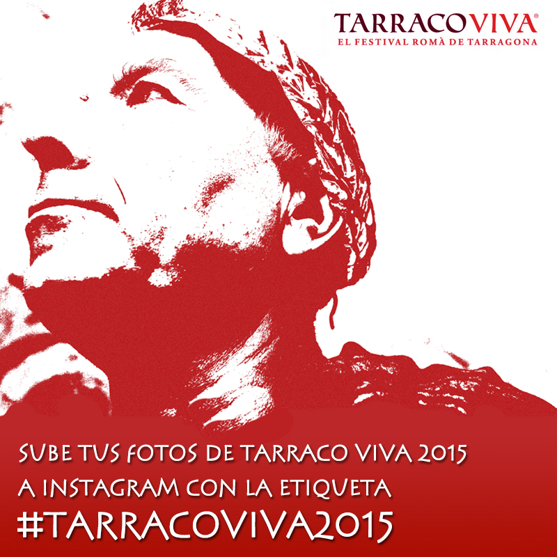 Cartel concurso sobre Tarraco Viva en Instagram