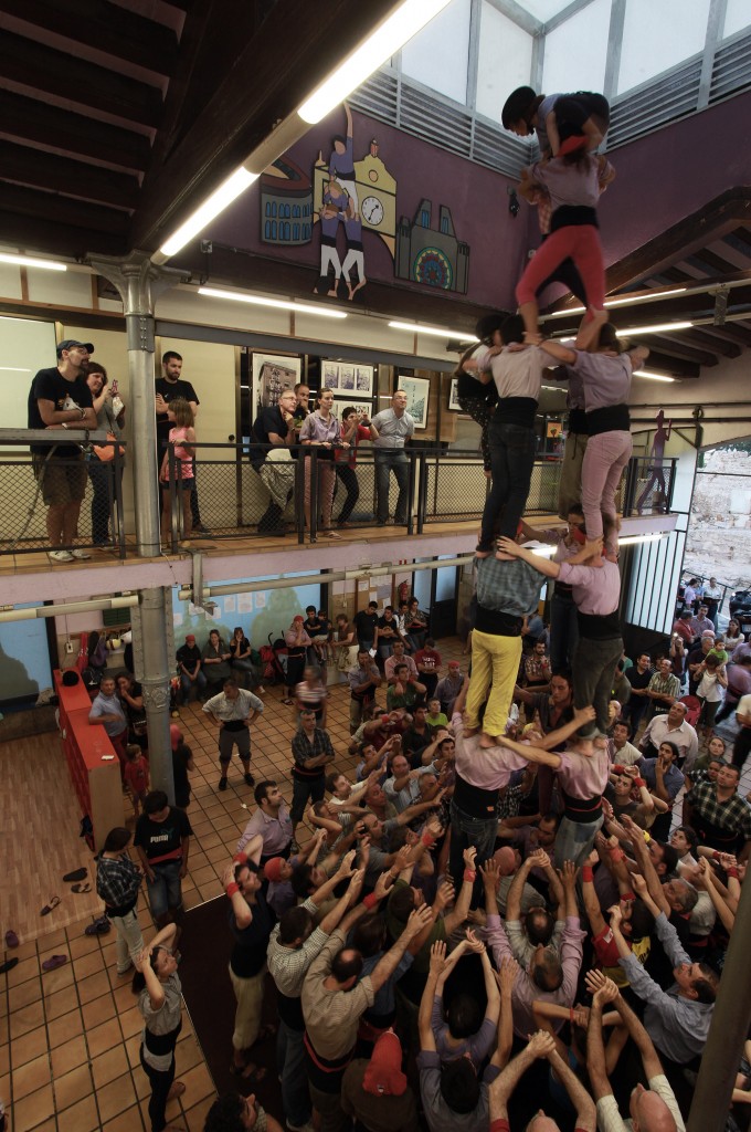 Assaig de la Colla Jove Xiquets de Tarragona / ©Pere Toda-Vilaniu Comunicació