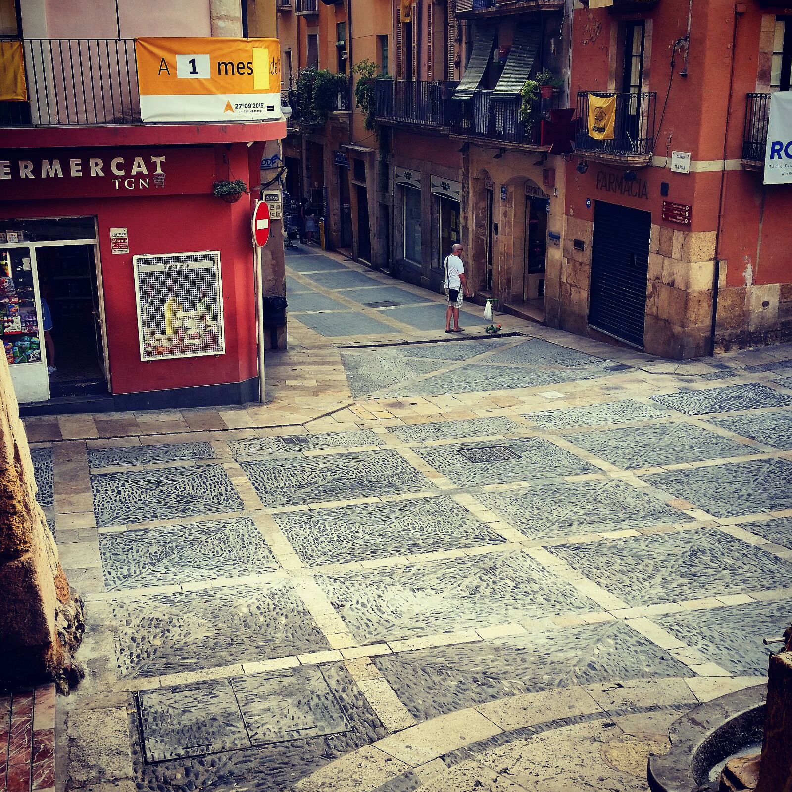 Plaça de les Cols / ©Joan Sala