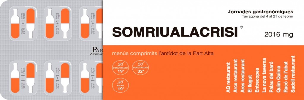 Recepta de les jornades gastronòmiques 'Somriu a la crisi'