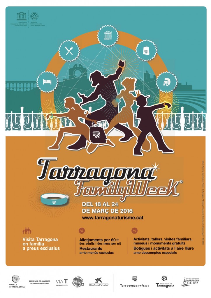 Cartell del Tarragona Family Week 2016