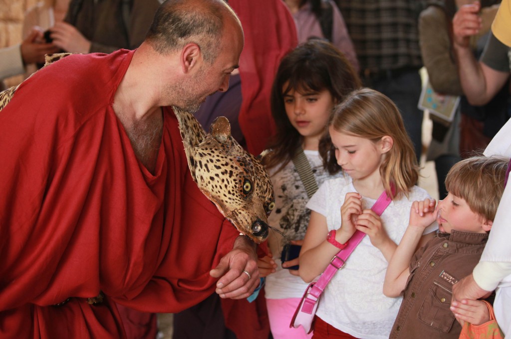 Gladiadors i gladiatrius a l'Amfiteatre. / ©Pere Toda-Vilaniu Comunicació