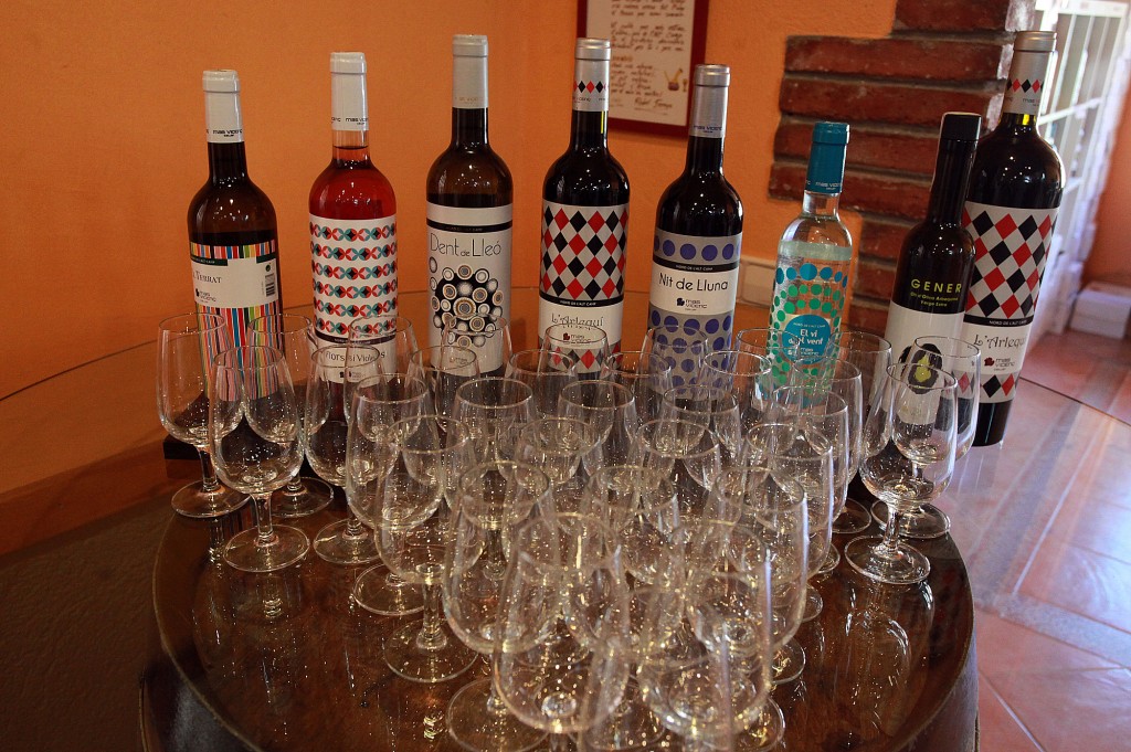 Exposició dels productes de Mas Vicenç. / ©Pere Toda-Vilaniu Comunicació