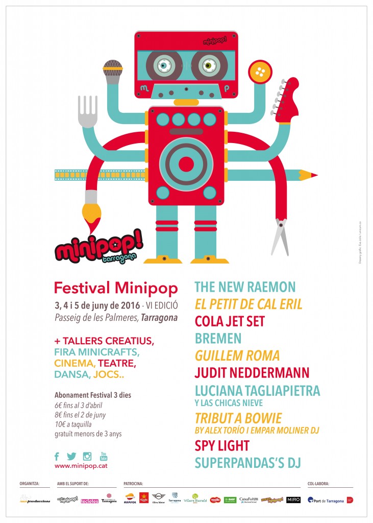 Cartell del Festival Minipop