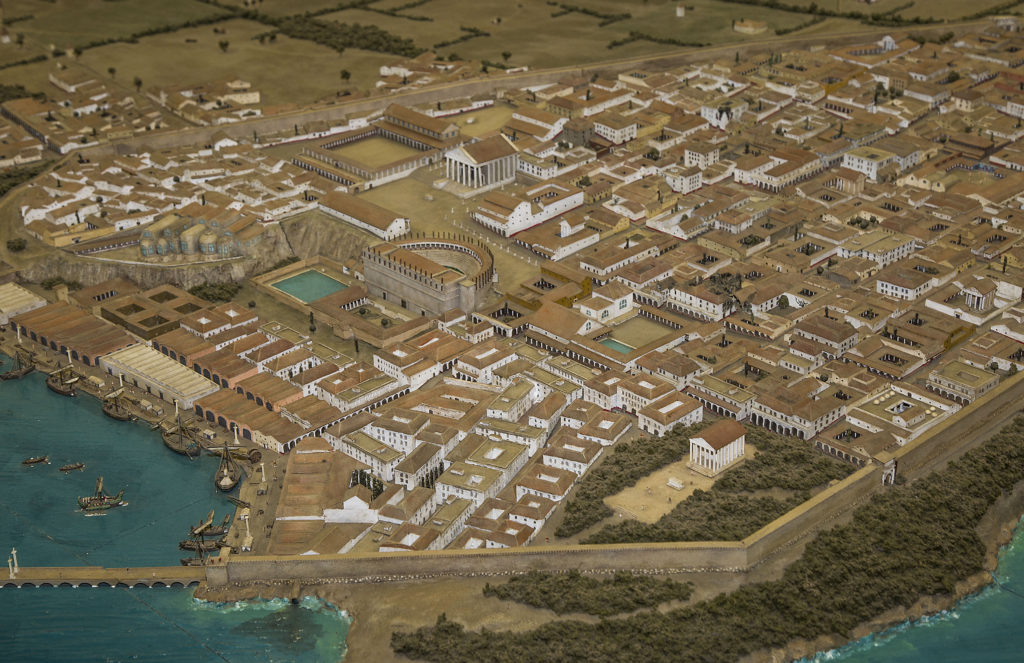 Maqueta de la Tarraco Romana