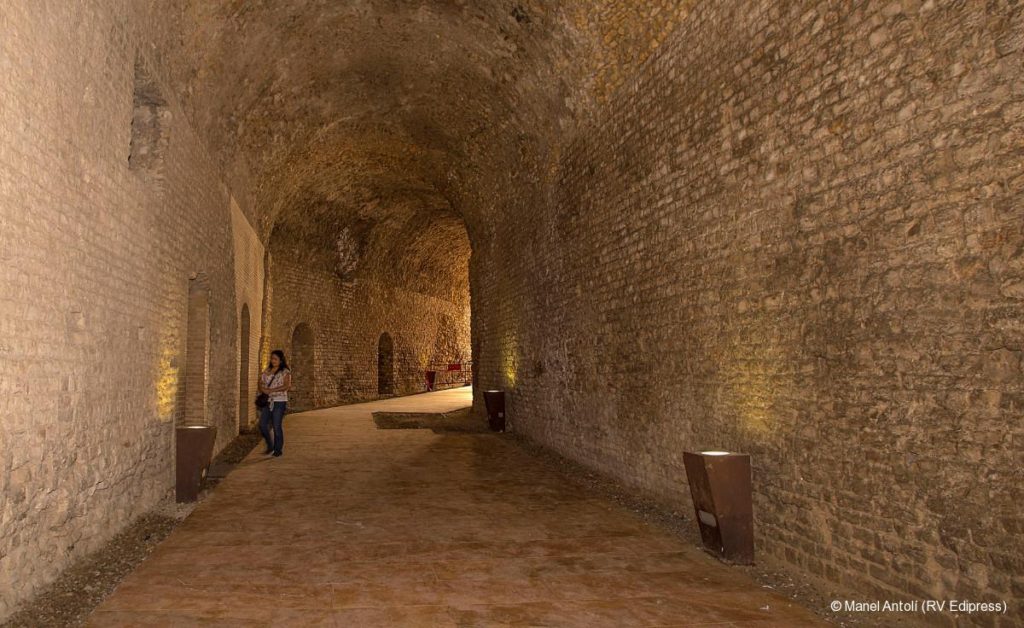 Corridors of the Roman Circus of Tarragona