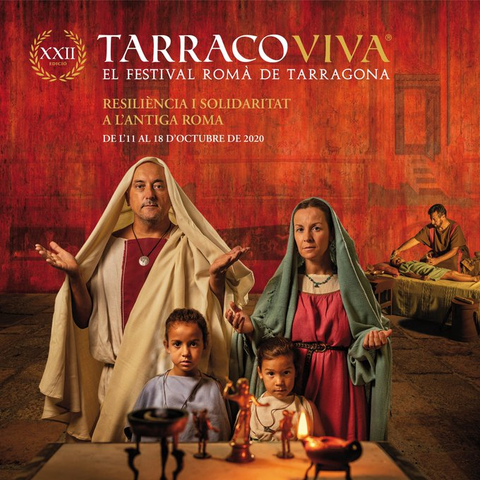 Poster from Tarraco Viva 22nd edition.