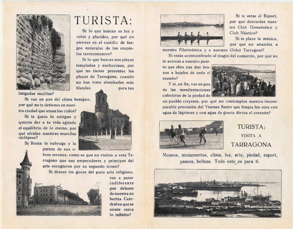 Documento de la biblioteca hemeroteca municipal de Tarragona