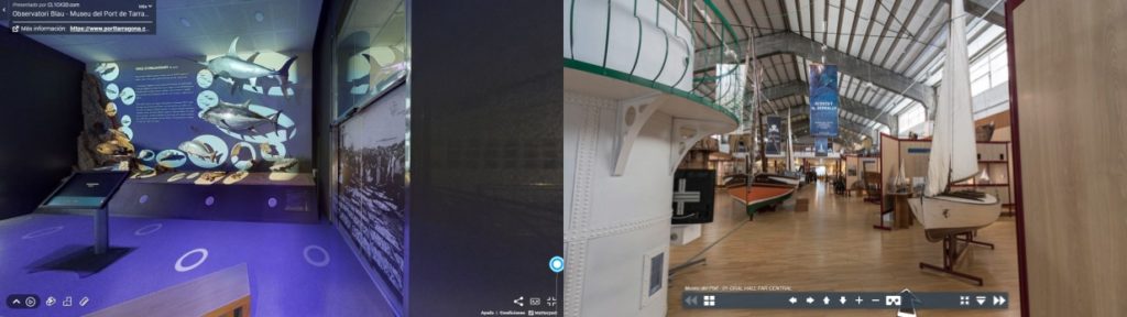 Imatge Virtual de l'observatori Blau i el museu del Port