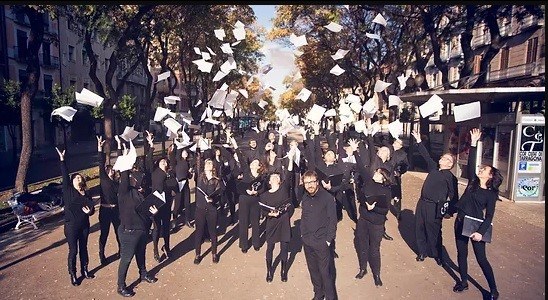 Imagen del Cor de la Ciutat durante la Navidad en Tarragona