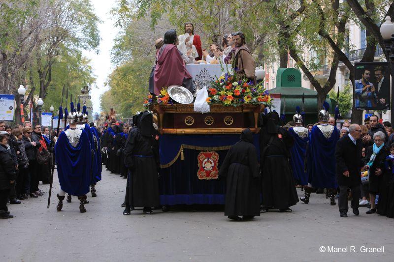 Procesión de Semana Santa en Tarragona